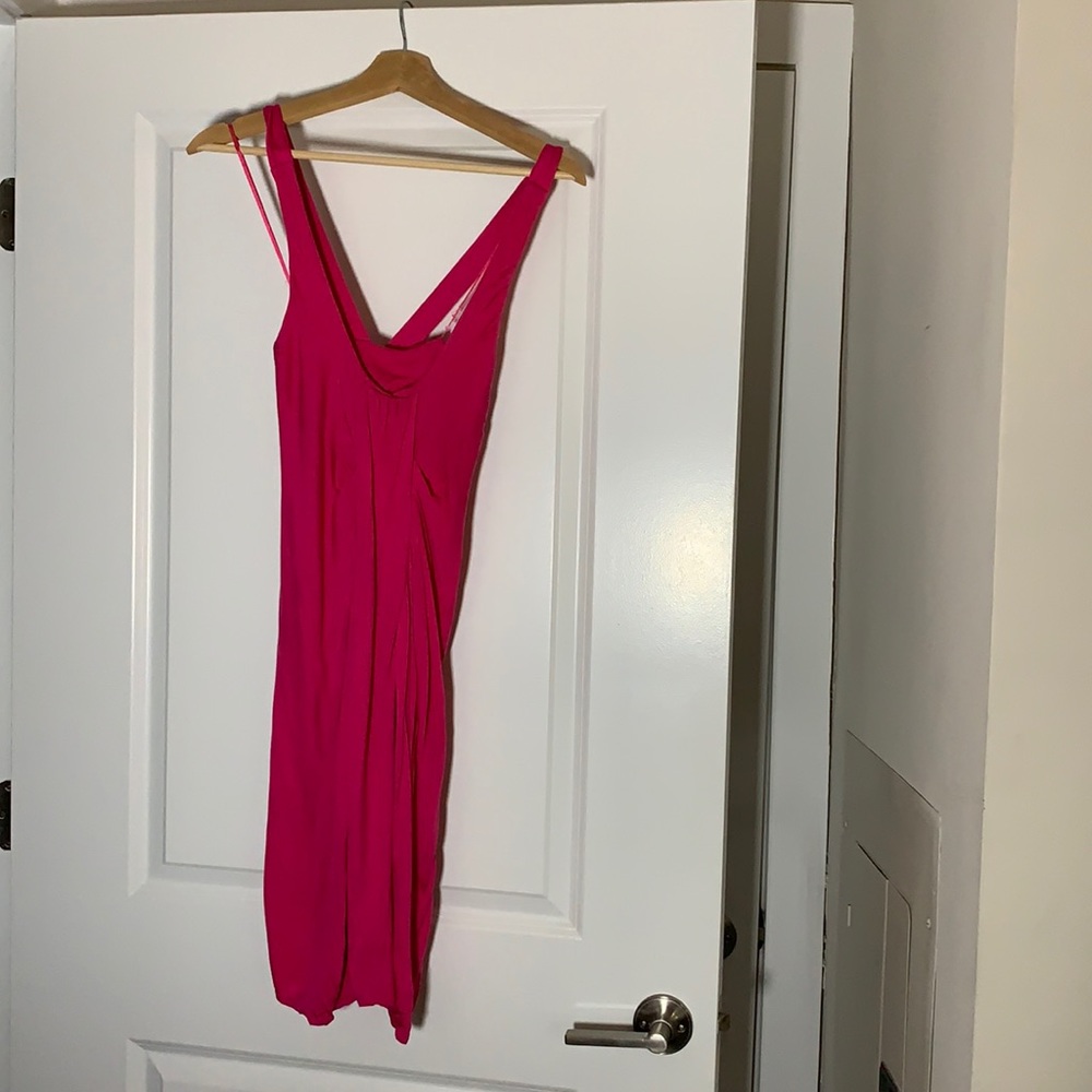 Armani Exchange Hot Pink Mini dress